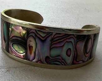 Alpaca silver bangle