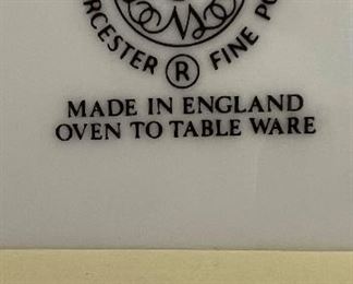 Royal Worcester Evesham China Set (38 pc)