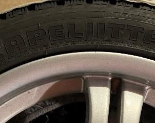 4 Like New Nokian Hakkapeliitta RSI Tires - 225/45 94R XL on 4 M3 stock rims