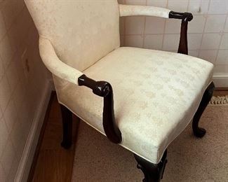 Upholstered armchair