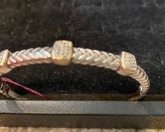 14K Gold ring with diamonds