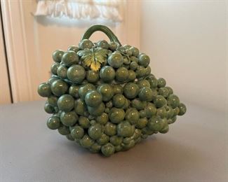 Green Grape candy jar