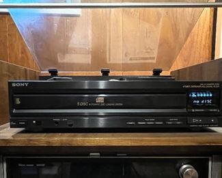 Sony CDP-C500 5 Disc Automatic Loading CD Player