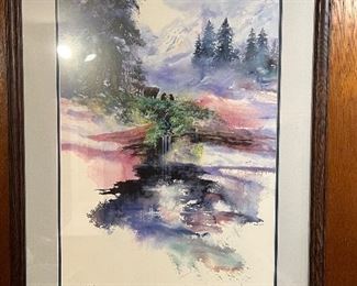 “Far Side of Winter” print 650/950 by Milton Lewis