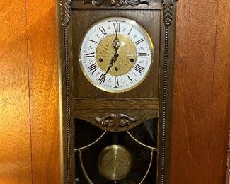 Western Germany wooden clock