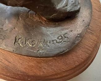 “Ole Bull” - Captain Joseph F. Enright, USN bronze by Kirsten Kokkin 1995