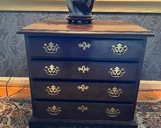 Drexel 4 Drawer Side Table