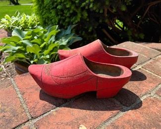 Dutch wooden clogs
