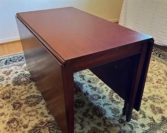 Double Drop-Leaf Dining Table