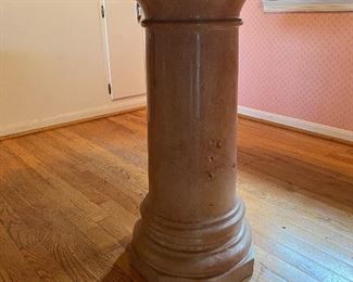 Round Marble 45"D x 30"H&nbsp;Dining Table