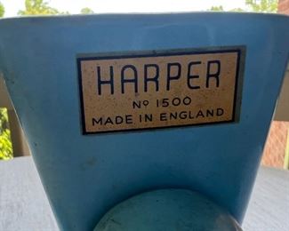 Harper No. 1500 Meat Grinder made in England