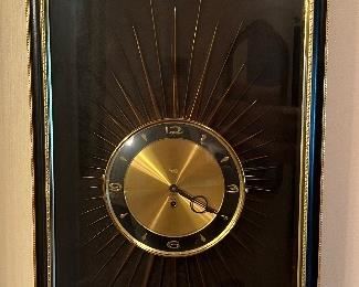 Turner Mid-Century Starburst wall clock