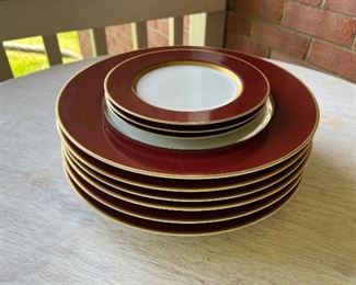 Fitz & Floyd "Renaissance" China set (9 pc)