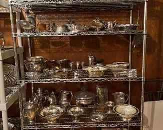 Loads of silver plate 