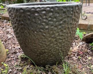Outdoor clay pot