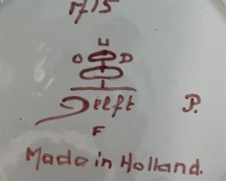 Red Delft Teapot made in Holland