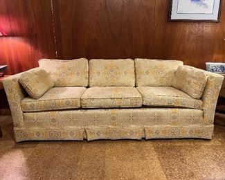 Harden Oriental Motif 3 cushioned sofa