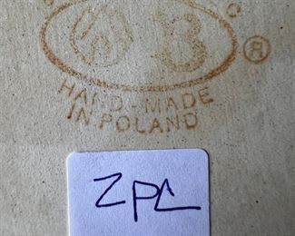 Boleslawiec handmade in Poland pottery casserole dishes