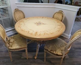 Vintage Mid Century Table and Chairs 