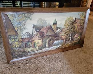 European oil painting 