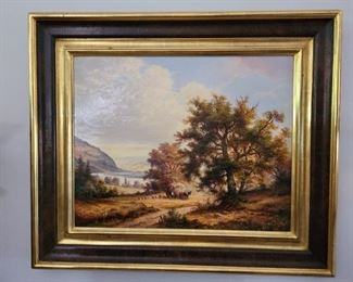 Antique Oil painting by Heinz Stienen