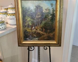 Oil painting unsigned