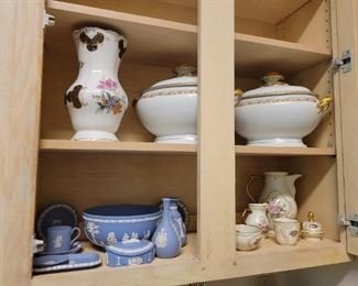 Wedgwood England, Rosenthal, Portugal Porcelain Tureens, Weimar German Vase