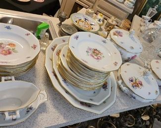 H&C Schlaggenwald Czech Porcelain China 