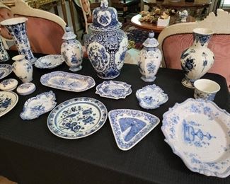 Delft Holland Blue White Porcelain 