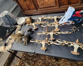 Vintage Italian window tiebacks 