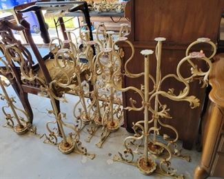 Vintage Italian Candelabras 