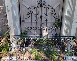 Iron and Gold Juliet Balconies