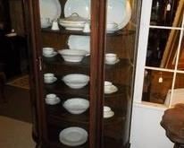 Curved Glass China Cabinets.  Extra Set of Curved Glass.