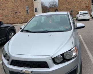 2012 CHEVY SONIC FRONT