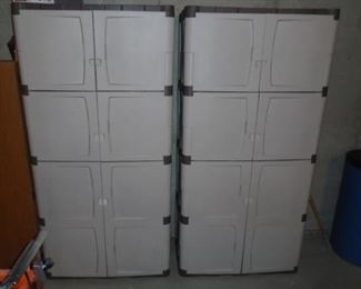 RUBBERMAID CABINETS