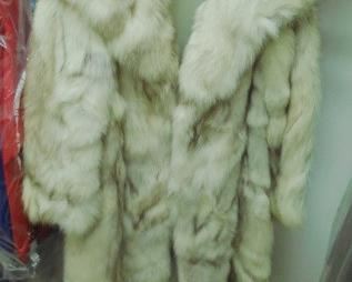 SILVER FOX COAT