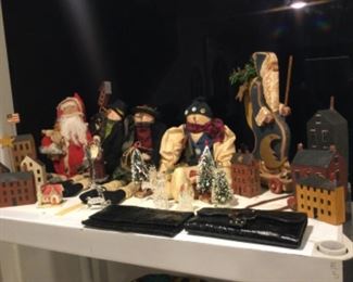 Folk art holiday decor