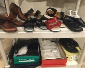 Cole Hahn, David Tate, Noat, Taos, Sebago, most new, 8-9 some narrow