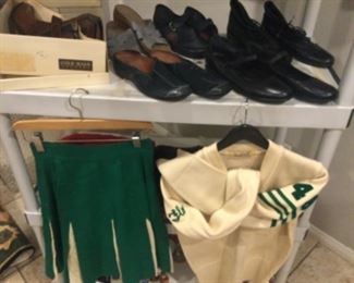 Vintage Varsity? Flo #48 sweater and pleated skirt