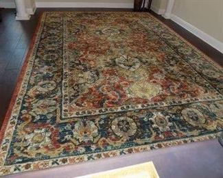 9'6" x 12'11" KARASTAN POLYESTER CARPET - EXCELLENT CONDITON.  CALLED "SPICE MARKET".