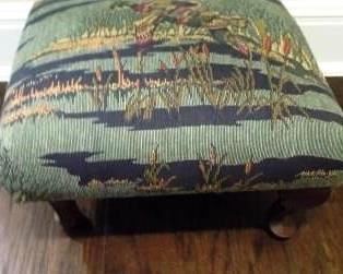MALLARD THEMED FOOTSTOOL