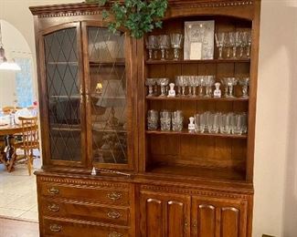 Ethan Allen, two pieces to mix and match. We have a second one like the one on the right. 