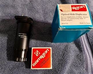 Samigon reverser, optical slide duplicator