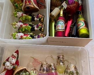 Wine ornament collection 