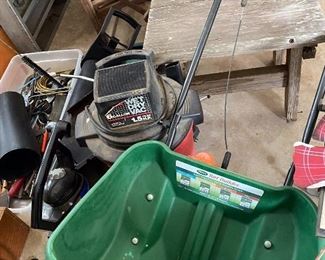 yard and clean up tools 