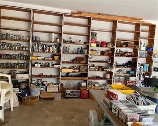 Aron did such a fantastic job in organizing garage, come and see him at the sale 