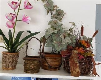 great silks all over the house 