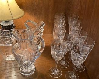 12 wine glasses by Mikasa