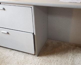 Office Desk w/File drawers