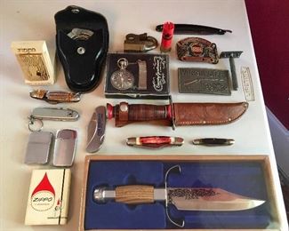 Knives - Lighters .....